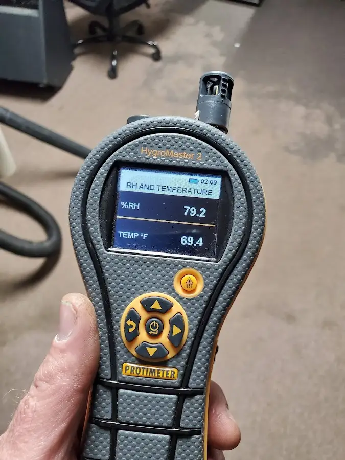 Moisture meter humidity assessment for Fire & Smoke Damage Restoration in Calipatria
